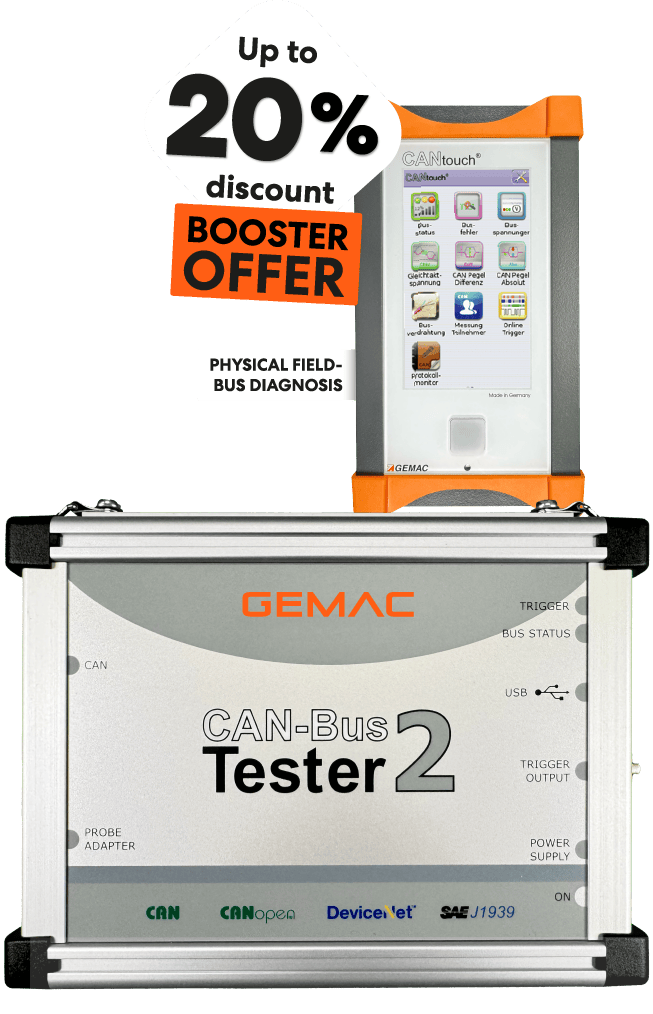 CAN-Bus Tester 2 and CANtouch BOOSTER DISCOUNT SET